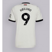 Camiseta Manchester United Rasmus Hojlund #9 Tercera Equipación Replica 2024-25 mangas cortas